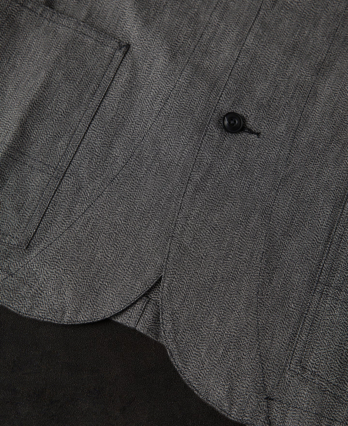 Black Chambray Work Jacket