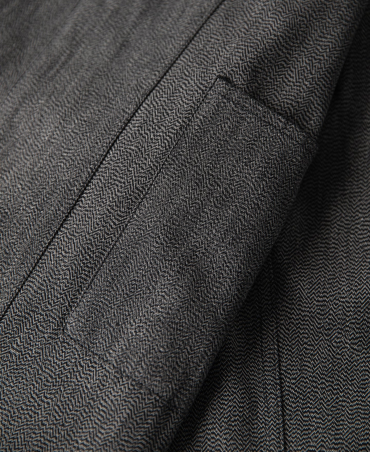 Black Chambray Work Jacket